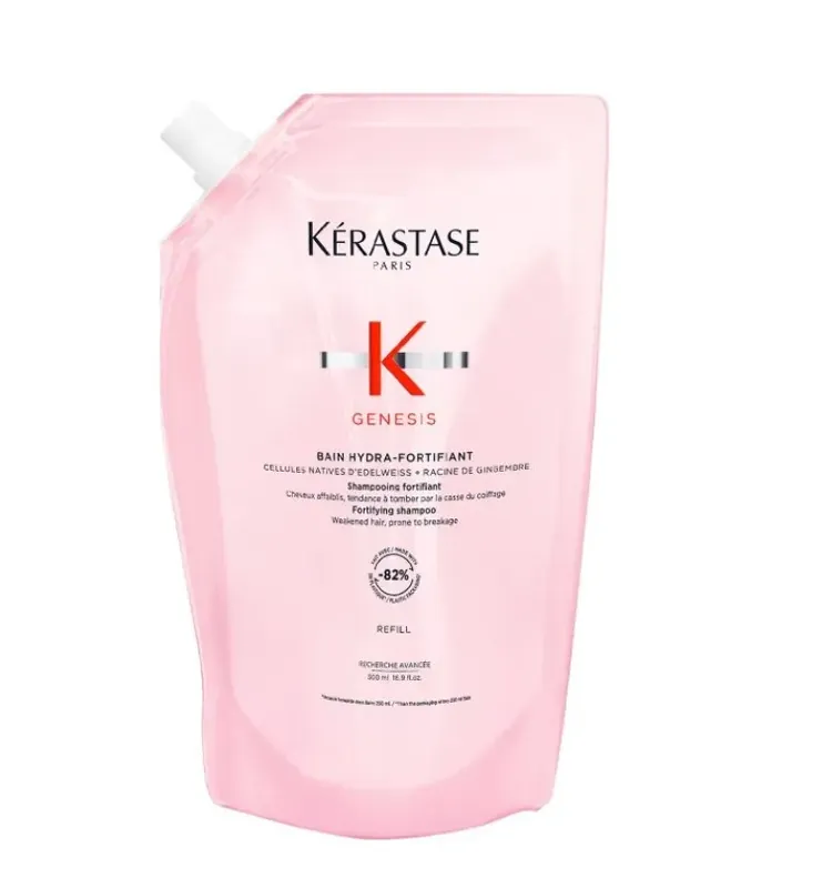 KÉRASTASE Genesis Zpevňující šampon proti vypadávání vlasů- náhradní náplň 500 ml Omezená Nabídka