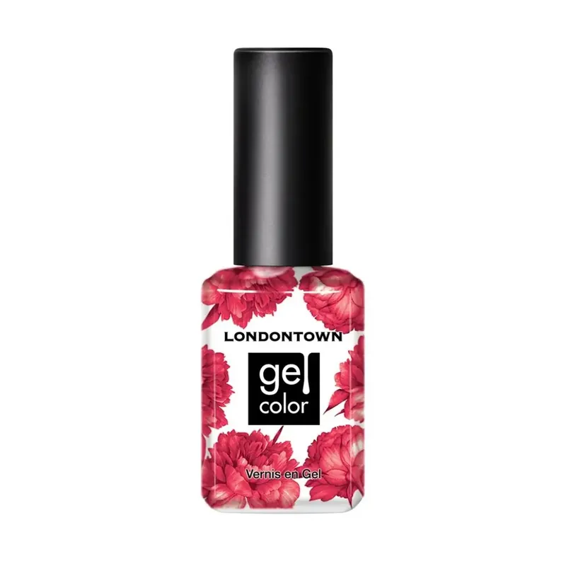 LONDONTOWN Gel Color Guilty Pleasure gelový lak na nehty červená 12 ml Vysoce Kvalitní