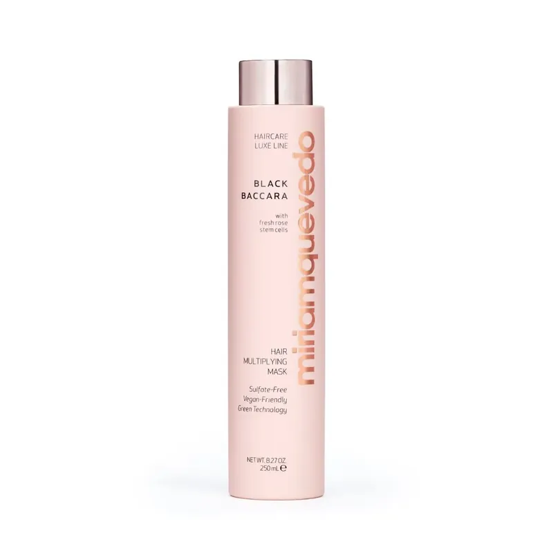 MIRIAM QUEVEDO Black Baccara Maska pro podporu růstu vlasů 250 ml Poslední Šance