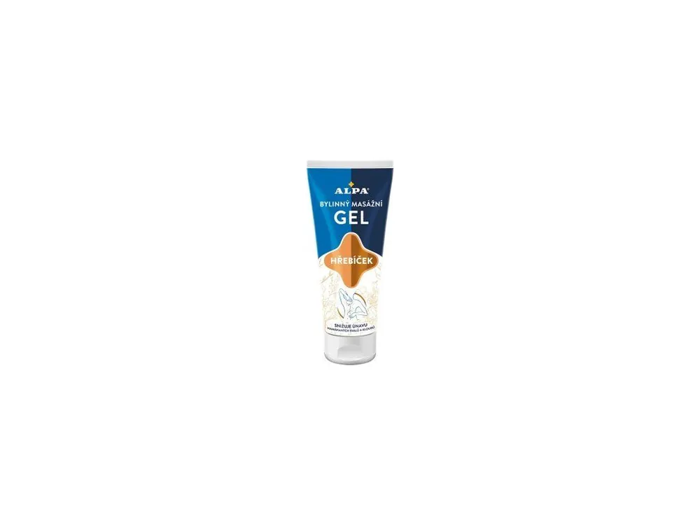 Aktuální Alpa Hřebíček bylinný masážní gel 100 ml