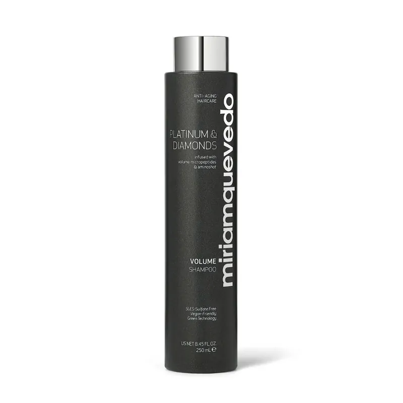 MIRIAM QUEVEDO Platinum & Diamonds Vlasový šampon pro ultra objem 250 ml Výprodej