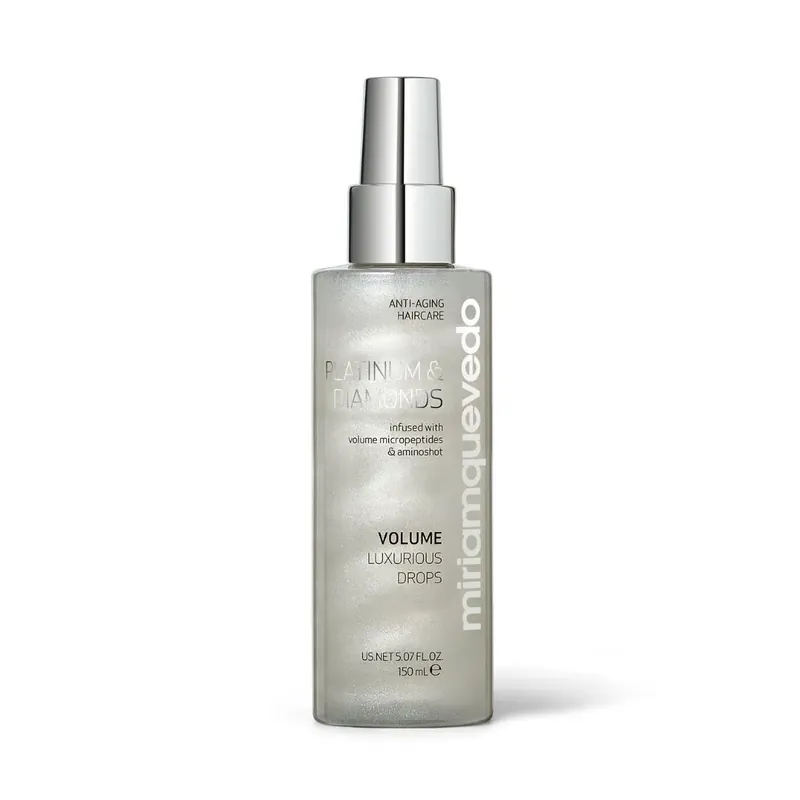 Rychlé Dodání MIRIAM QUEVEDO Platinum & Diamonds Závěrečný ochranný sprej pro objem vlasů 150 ml