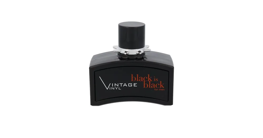 Sezónní Sleva Nuparfums Black is Black Vintage Vinyl EDT 100 ml M