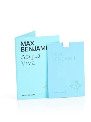 Oblíbený MAX BENJAMIN Acqua Viva Vonná karta