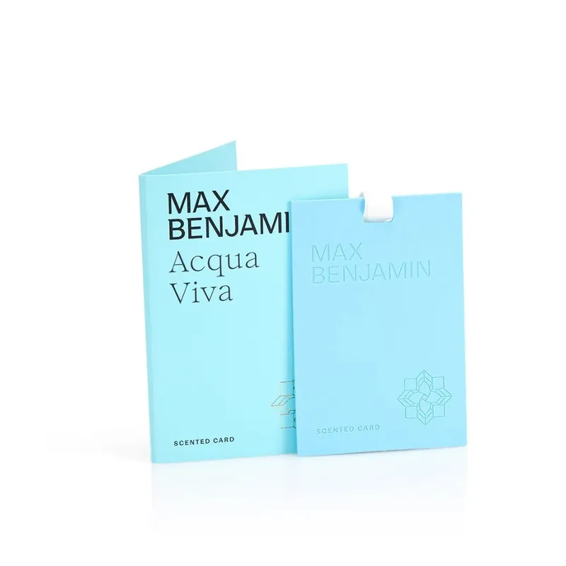Oblíbený MAX BENJAMIN Acqua Viva Vonná karta