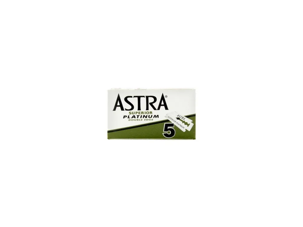 Originální Astra Superior Platinum, žiletky, balení 5 ks