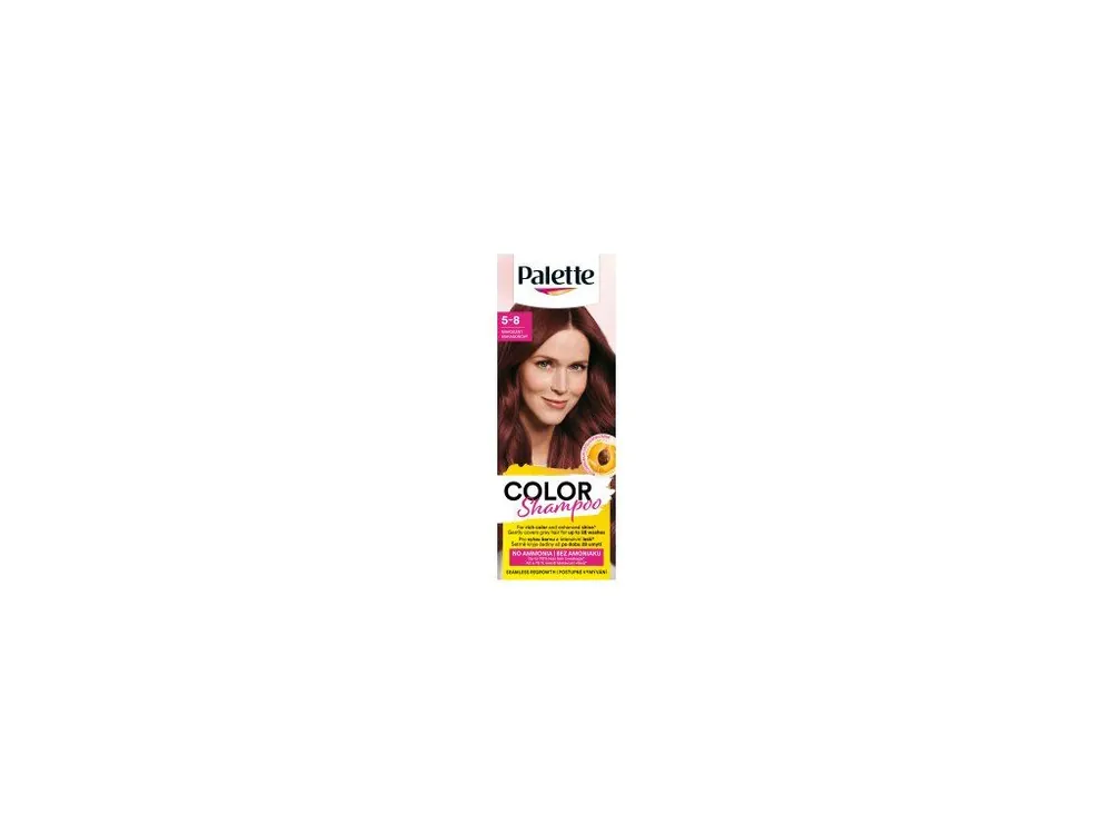 Schwarzkopf Palette Color Shampoo barva na vlasy 217 Mahagonová, 50 ml Speciální Cena