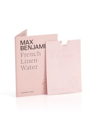 Značkový MAX BENJAMIN French Linen Water Vonná karta