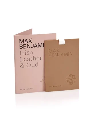 MAX BENJAMIN Irish Leather & Oud Vonná karta Pouze Dnes