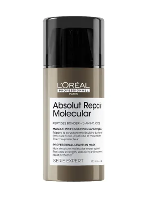 Poslední Šance L'ORÉAL Professionnel Serie Expert Absolut Repair Molecular bezoplachová vlasová maska100 ml
