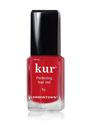 LONDONTOWN kur Nail Veil No.8 zpevňující tónovaná péče na nehty Maková červeň 12 ml Ověřený