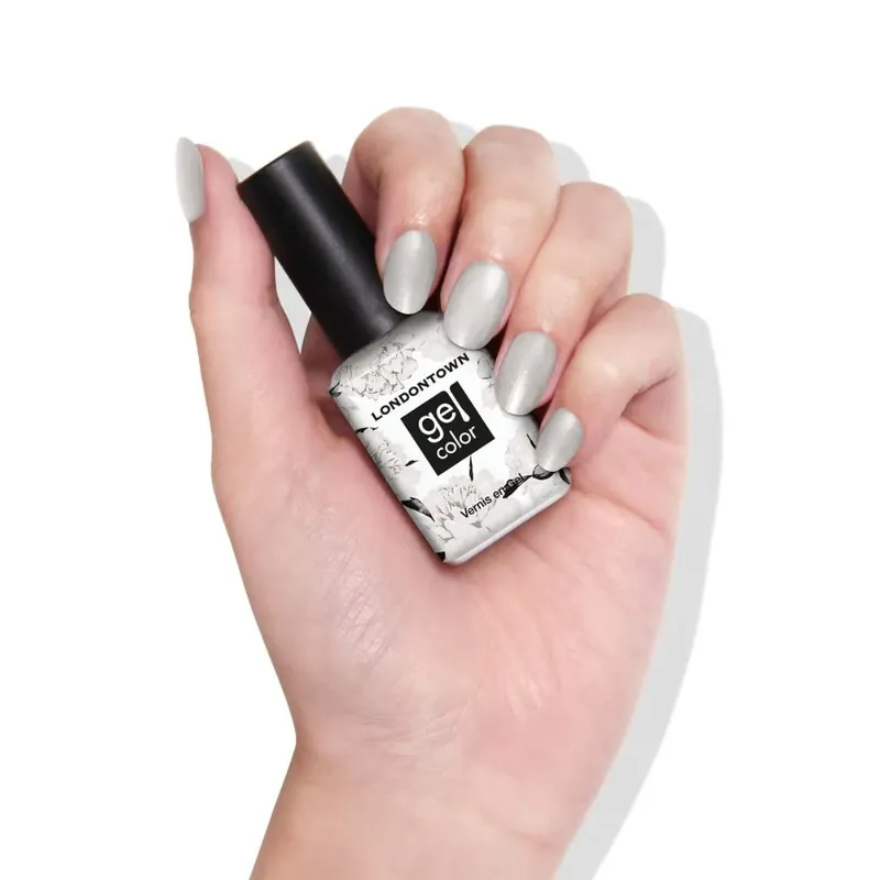 Must-Have LONDONTOWN Gel Color Powder gelový lak na nehty chromový pudrový sníh 12 ml