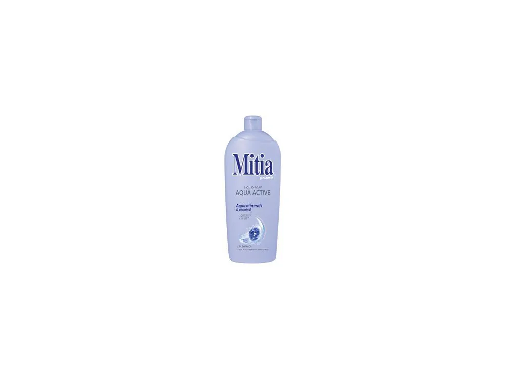 Mitia Aqua Active tekuté mýdlo, náplň, 1 l Super Cena