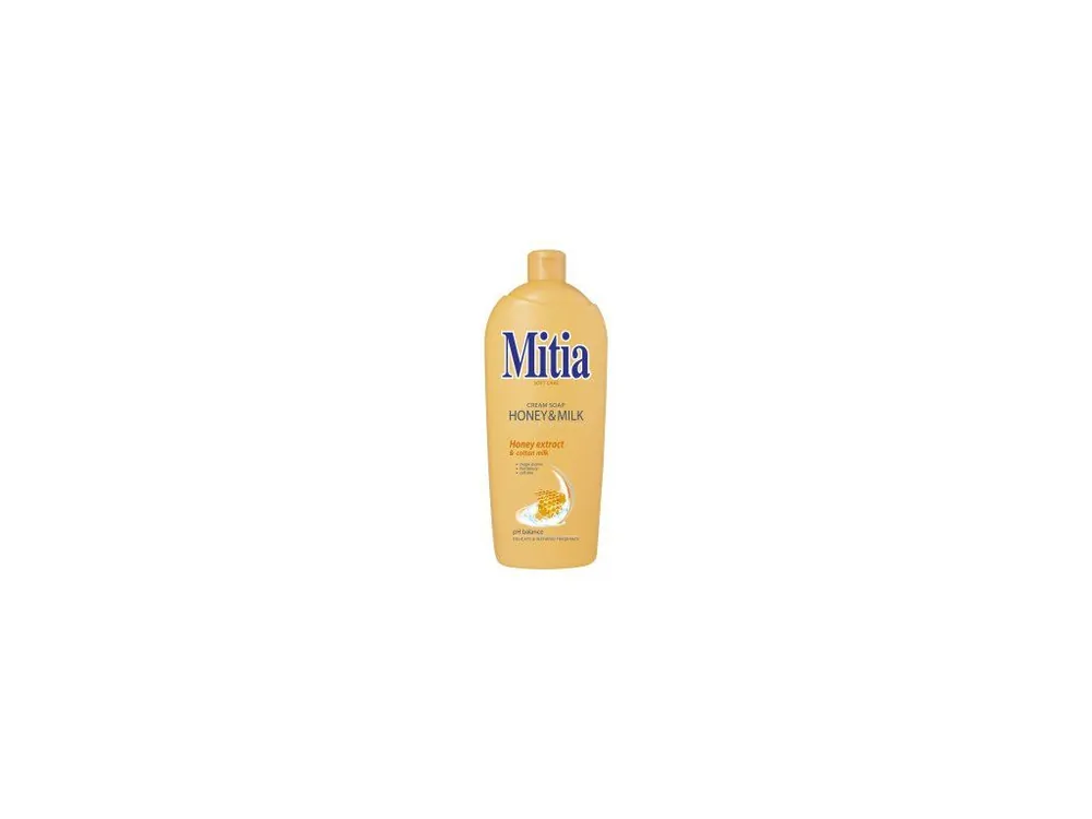 Mitia Honey & Milk tekuté mýdlo, 1 l Horká Nabídka