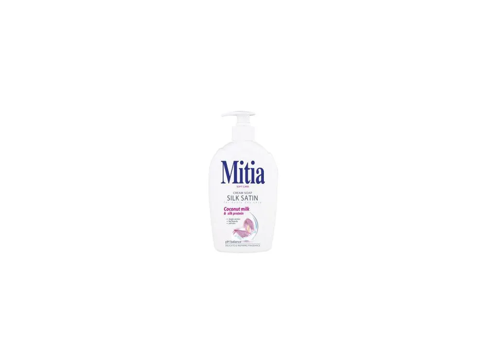 Mitia Silk Satin tekuté mýdlo, 500 ml Výhodná Nabídka