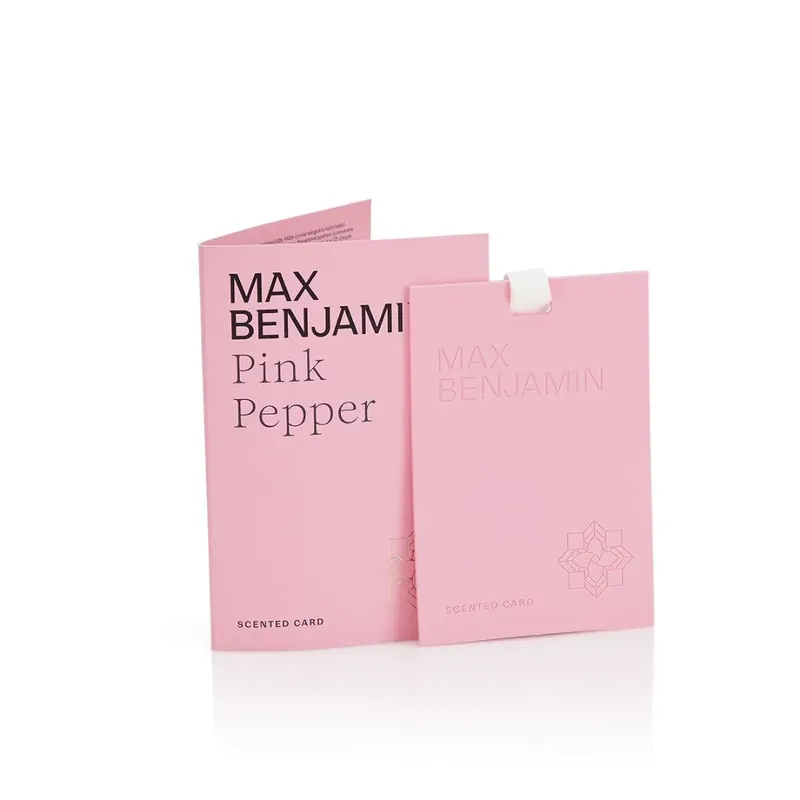 Rychlé Dodání MAX BENJAMIN Pink Pepper Vonná karta