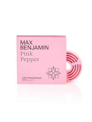 MAX BENJAMIN Pink Pepper Vůně do auta náhradní náplň Horká Nabídka