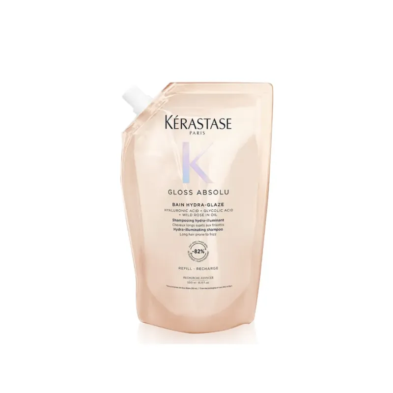 KÉRASTASE Gloss Absolu Šampon pro jemné a krepaté vlasy - náhradní náplň 500 ml Pouze Dnes