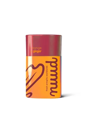 NUUD Přírodní tuhý deodorant pomeranč a zázvor 45 g Horká Nabídka