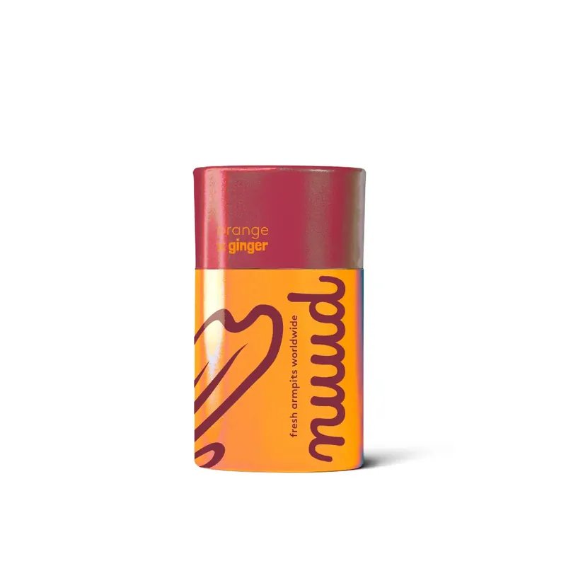 NUUD Přírodní tuhý deodorant pomeranč a zázvor 45 g Horká Nabídka