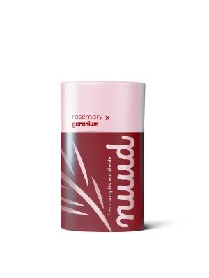 NUUD Přírodní tuhý deodorant rozmarýn a pelargonie 45 g Doprava Zdarma