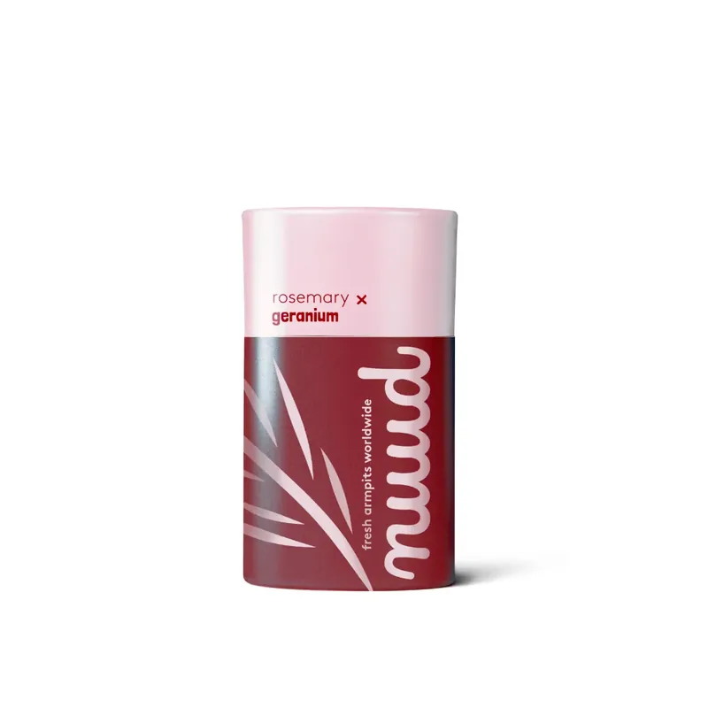 NUUD Přírodní tuhý deodorant rozmarýn a pelargonie 45 g Doprava Zdarma