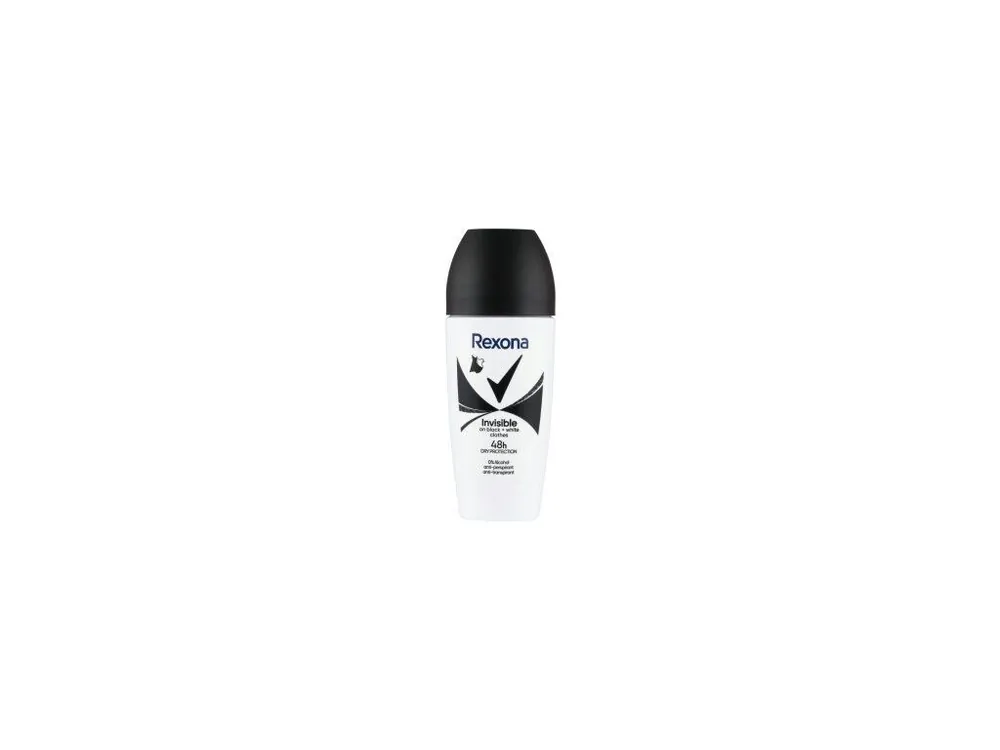 Rexona Invisible Black & White kuličkový antiperspirant 50ml Akční Cena