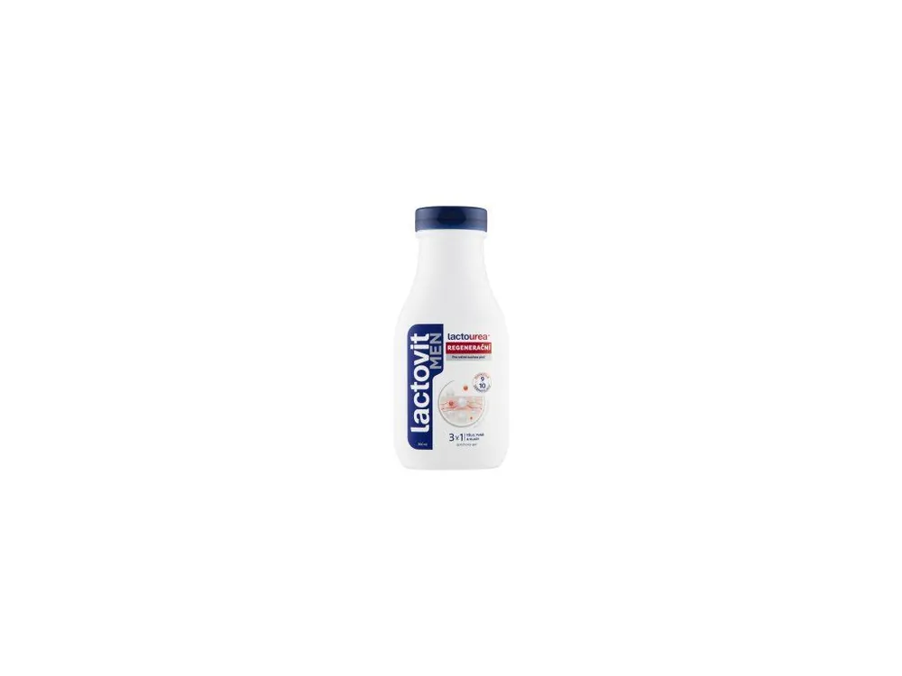 Lactovit Men Lactourea Regenerační 3 v 1 sprchový gel, 300 ml Rychlé Dodání