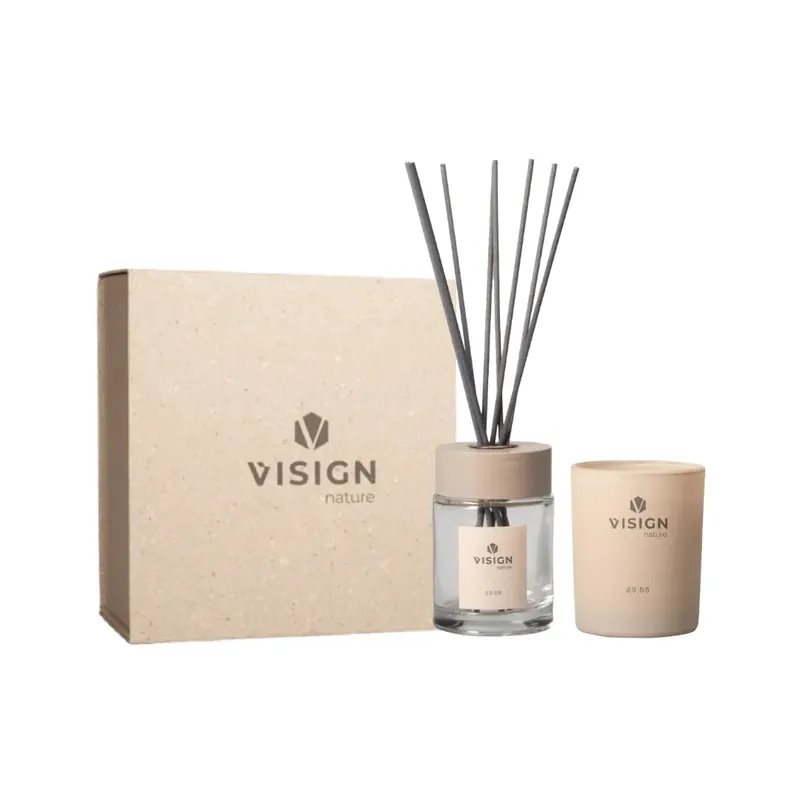 VISIGN NATURE 23:55 Dárkový set Aroma difuzér a vonná svíčka Koupit Online