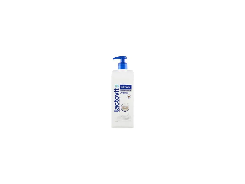 Lactovit Original vyživující tělové mléko s dávkovačem, 400 ml Novinka