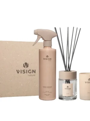 VISIGN NATURE 23:55 Dárkový set Aroma difuzér, osvěžovačem a svíčkou Doprava Zdarma