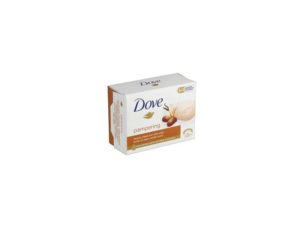 Cenově Výhodný Dove tuhé mýdlo Pampering Bambucké máslo a vanilka, 90 g