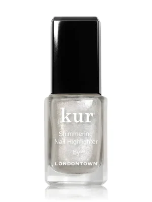 Kup Teď LONDONTOWN kur Shimmering Nail Highlighter Mirror Ball lak na nehty rozjasňující stříbrný s třpytkami 12 ml