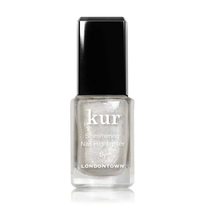 Kup Teď LONDONTOWN kur Shimmering Nail Highlighter Mirror Ball lak na nehty rozjasňující stříbrný s třpytkami 12 ml