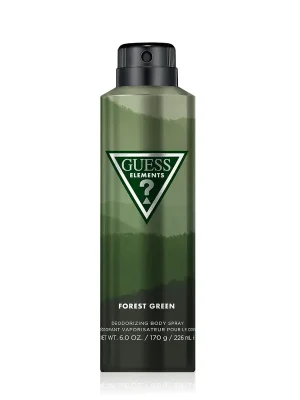 Značkový GUESS Elements Forest Green Deodorant ve spreji pro muže 170 g