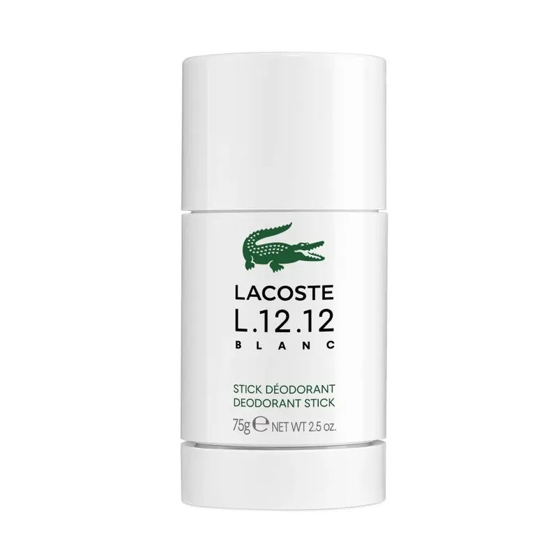LACOSTE L.12.12 Blanc Tuhý deodorant pro muže 75 g Jen Po Omezenou Doba