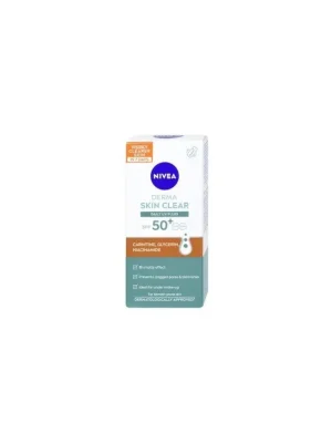 Odeslání Ihned Nivea Derma Skin Clear denní krém UV Fluid OF50+, 40 ml