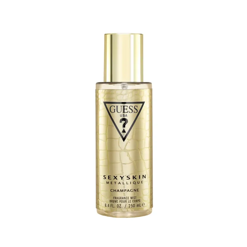 Levný GUESS Sexy Skin Metallique Champange tělový sprej pro ženy 250 ml