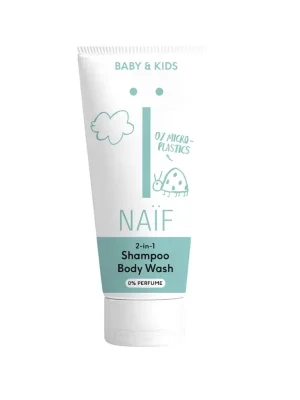 NAÏF Mycí gel a šampon 2v1 pro děti a miminka přírodní 200 ml Akce