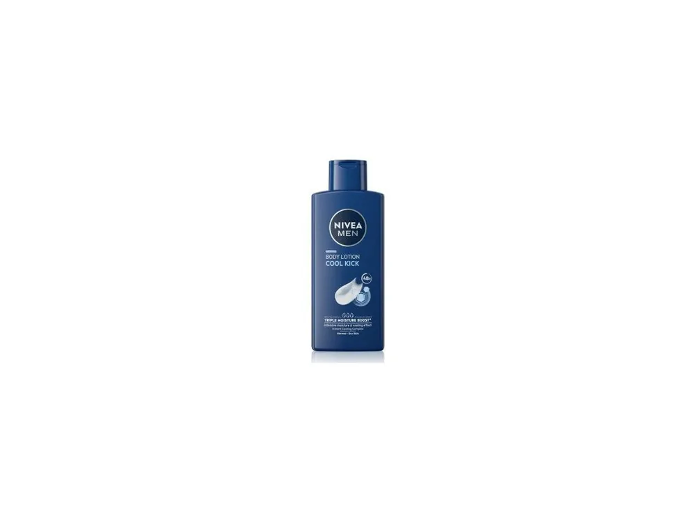 Nivea Men Cool Kick tělové mléko s pumpičkou pro muže 400 ml Značkový