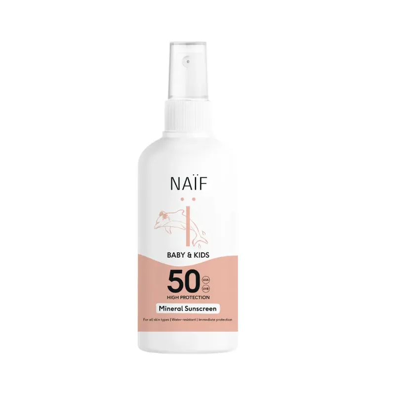 Pouze Dnes NAÏF Ochranný sprej na opalování SPF 50 pro děti a miminka 175 ml