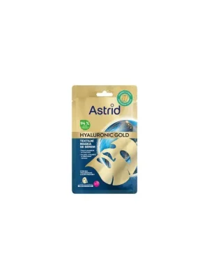 Značkový Astrid Hyaluronic Gold textilní maska 1 ks