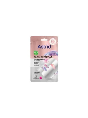 AstridGlow Expert 4D textilní pleťová maska, 1 ks Must-Have