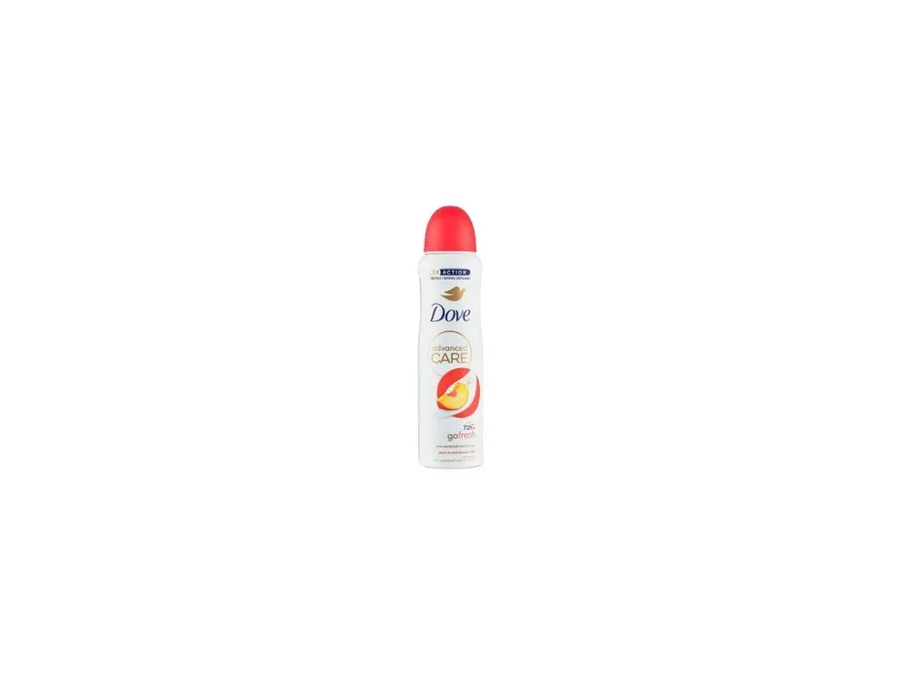 Poslední Šance Dove Advanced Care Peach & White Blossom antiperspirant sprej, 150 ml