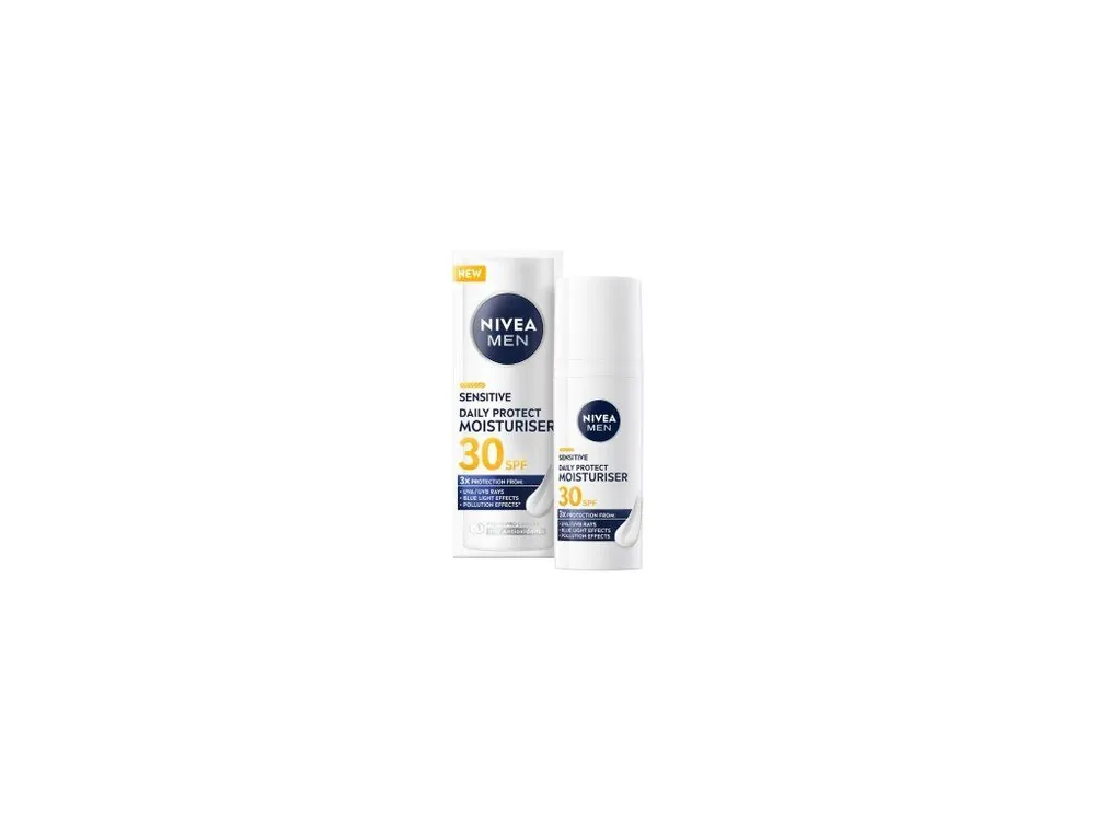 Nivea Men Sensitive ochranný pleťový krém SPF30 50ml Rychlé Dodání