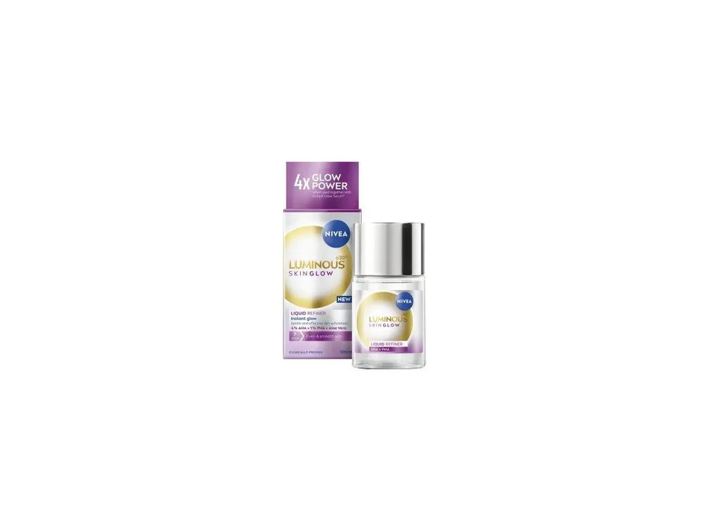 Výhodná Nabídka Nivea pleťové sérum Luminous Skin Glow Liquid Refiner 100 ml