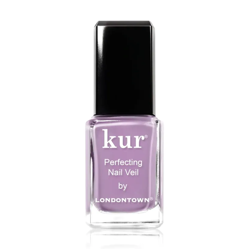 Cenový Hit LONDONTOWN kur Nail Veil No.9 zpevňující tónovaná péče na nehty Šeříkový 12 ml