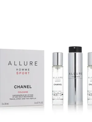 Poslední Šance Chanel Allure Homme Sport EDC plnitelný 20 ml + EDC náplň 2 x 20 ml M