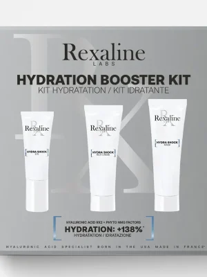 Nová Kolekce REXALINE 3D Hydra-Shock cestovní set pro obnovu hydratace pleti3 produkty