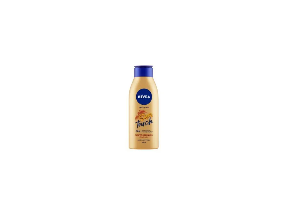Akce Nivea Sun Touch tónovací tělové mléko, 400 ml